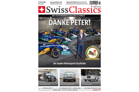 Neu am Kiosk: SwissClassic 2/2026 – Peter Sauber, London-Taxi, Frühlingsputz, Wagoneer, W123 ...