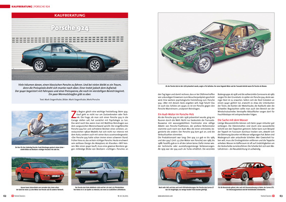 Bild SwissClassics Revue 50-4/2015 - Porsche 924