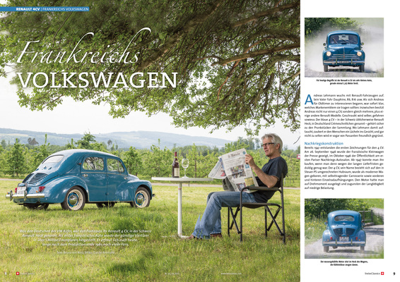Bild SwissClassics Revue 50-4/2015 - Renault 4CV