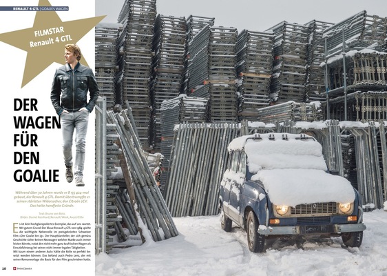 SwissClassics Revue 54-2/2016 - Den Wagen für den Goalie