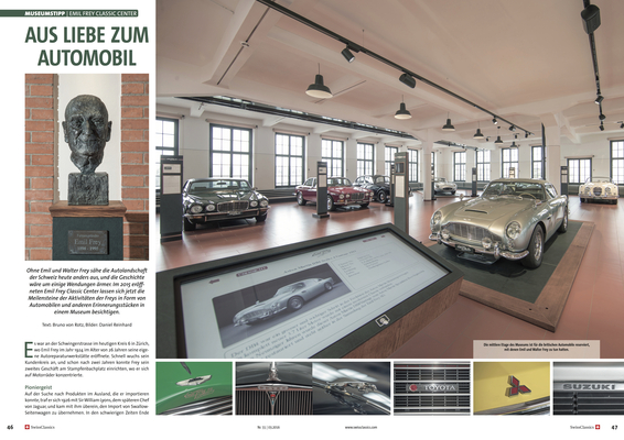 SwissClassics Revue 55-3/2016 - Aus Liebe zum Automobil