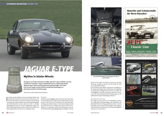 SwissClassics Revue 55-3/2016 - Mythos in letzter Minute