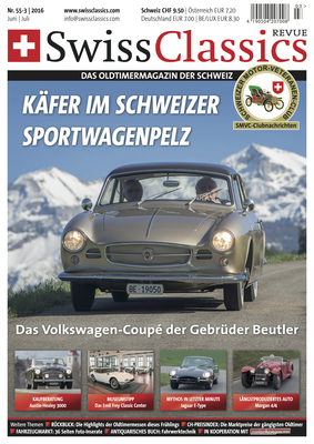 Bild: SwissClassics Revue 55-3/2016 - Titelseite