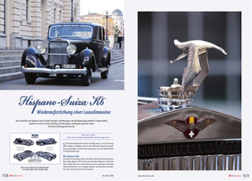 SwissClassics Revue 78-2/2020 - Hispano Suiza K6 - Wiederauferstehung einer Luxuslimousine SwissClassics Revue 78-2/2020 - Hispano Suiza K6 - Wiederauferstehung einer Luxuslimousine