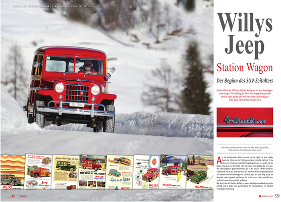 SwissClassics Revue 78-2/2020 - Willys Jeep Station Wagon - Der Beginn des SUV-Zeitalters