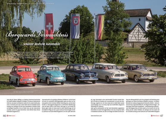 SwissClassics Revue 81-5/2020 - Bordgward's legacy