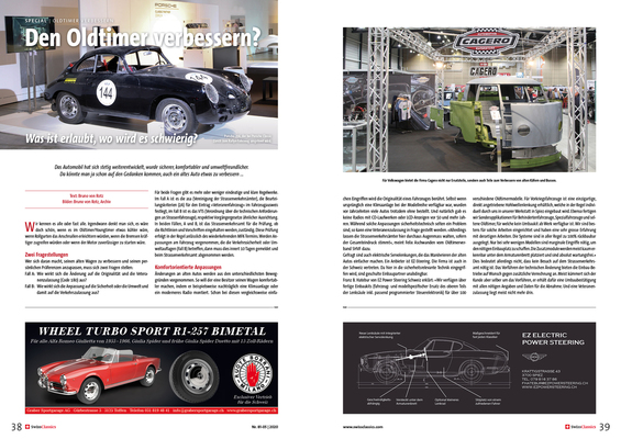 Bild: SwissClassics Revue 81-5/2020 - Spezial: Oldtimer verbessern
