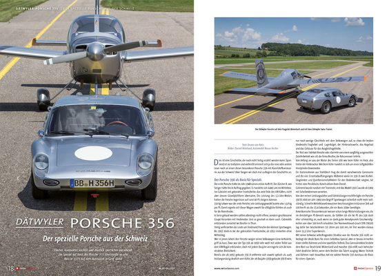 Bild: SwissClassics Revue 87-5/2021 – Swiss Porsche Special