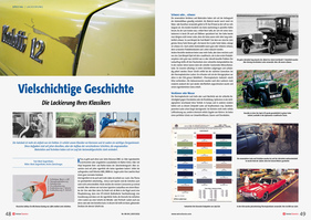 Bild SwissClassics Revue 88-6/21 – Die Lackierung ist ein facettenreiches Thema.