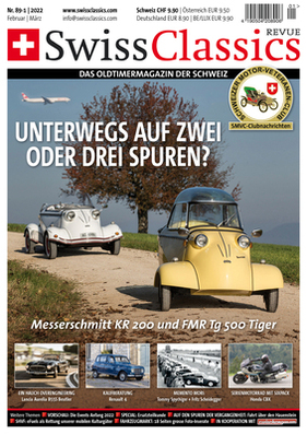 SwissClassics Revue 89-1/22 – Cover (gross)
