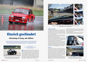 SwissClassics Revue 90-2/2022 - Especially the handling of old iron needs to be learned.