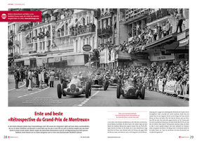 SwissClassics Revue 90-2/2022 – Der GP von Montreux 1934 war naturgemäss ein Spektakel. Aber auch die Retrospektive Jahrzehnte später lockte tausende Leute an...