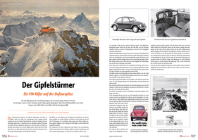 SwissClassics Revue 90-2/2022 – Nicht nur in den Verkaufs-Charts stand der Käfer vor gut fünfzig Jahren zuoberst. SwissClassics Revue 90-2/2022 – Nicht nur in den Verkaufs-Charts stand der Käfer vor gut fünfzig Jahren zuoberst.