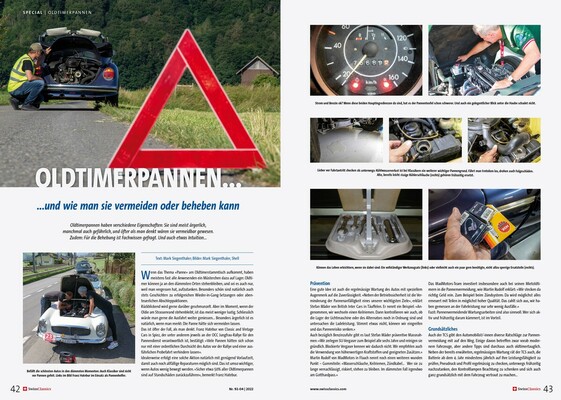 SwissClassics Revue 92-4/2022 - Report on classic car breakdowns ... and how to fix or prevent them