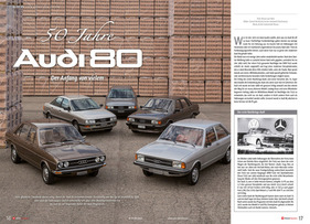 SwissClassics Revue 93-5/2022 - Bericht Audi 80 | Der Anfang von vielem SwissClassics Revue 93-5/2022 - Bericht Audi 80 | Der Anfang von vielem