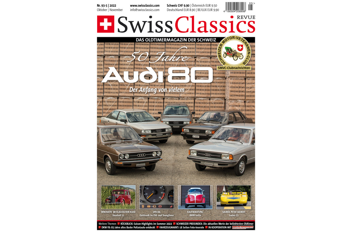 SwissClassics Revue 93-5/2022 - Titelblatt