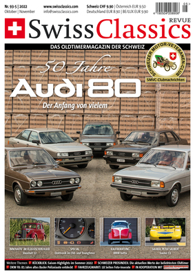 Bild: SwissClassics Revue 93-5/2022 - Titelblatt