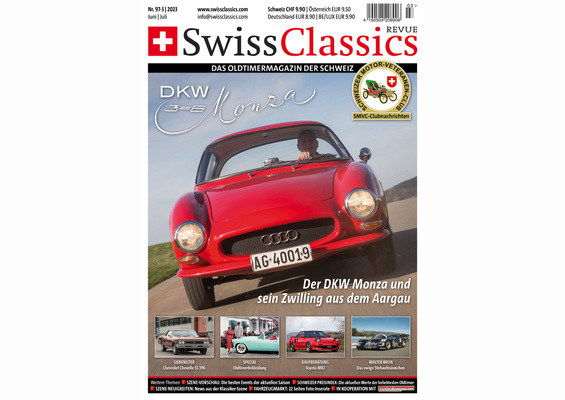 Bild: SwissClassics Revue 97-3/2023 - Titelblatt