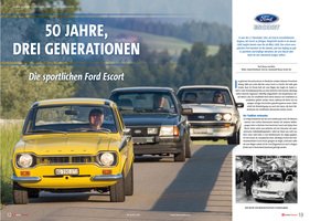 SwissClassics Revue Heft 62-4/2017 - 3 Generationen Ford Escort SwissClassics Revue Heft 62-4/2017 - 3 Generationen Ford Escort