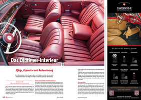 Bild Swissclassics Revue 84-2/2021 - Oldtimer-Interieur