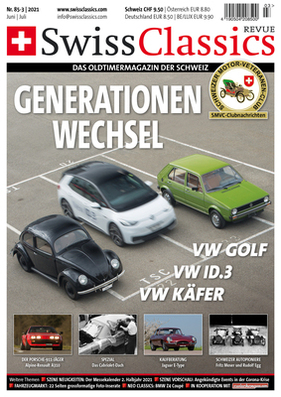 Swissclassics Revue 85-3/2021 - Titelseite