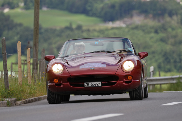 TVR Chimaera - am Alpenbrevet 2020