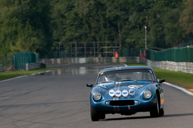 TVR Grantura (1963) beim 6-Stunden-Rennen von Spa Six Hours 2013