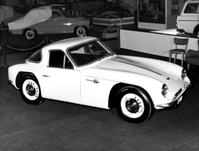 TVR Grantura MK III (1962) - auf der Earls Court Motor Show in London