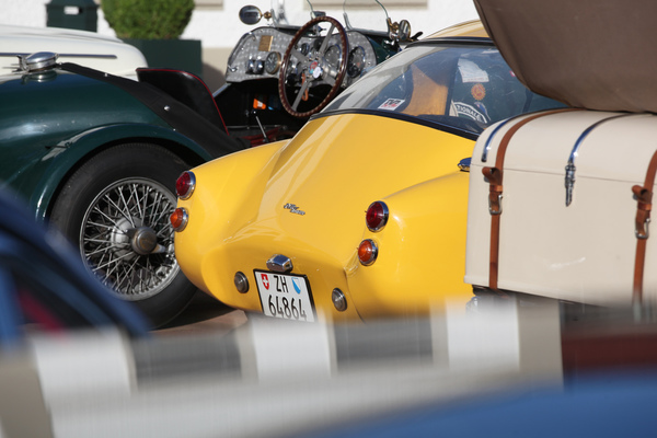 Image: TVR Grantura Mk 2 from 1961 - Emil Frey Classics / Zwischengas.com Oldtimer/Youngtimer end-of-season brunch 2019