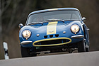 TVR Grantura Mk IIA (1960) - als Fahrer sitzt man nur knapp über dem Boden
