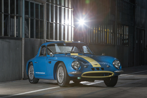 TVR Grantura Mk IIA (1960) - bereit zum Start, wie einst in Le Mans