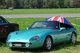 TVR Griffith 500 (1996) - Lackierung "Ocean Haze" - BCM Mollis 2019 (1996)