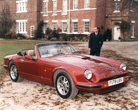 TVR S2 (1989) – die zweite Serie mit neuen Rädern und zarter Chromzier an den Stossfängern