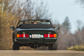 TVR S3C (1992) – Die Lautstärke des mittigen Doppelauspuffs variiert stark nach Gaspedalstellung