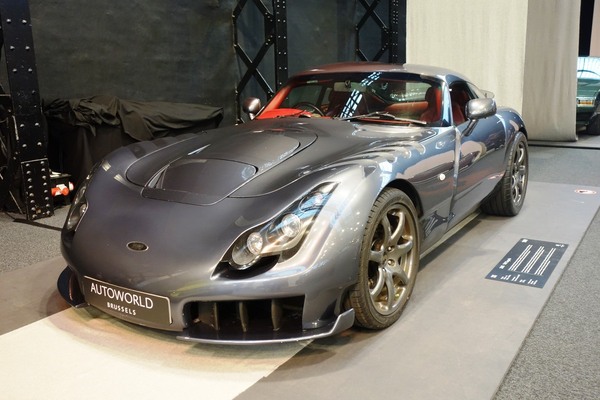 Bild TVR Sagaris von 2005 - Sonderschau Supercars 2 in der Autoworld Brüssel 2022/2023