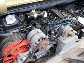 TVR Tina Coupé (1967) - der 875 cm3 grosse Imp-Motor im Heck