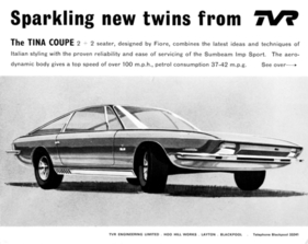 TVR Tina Coupé (1968) - Flyer - Seite 1
