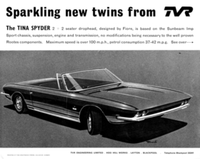 TVR Tina Spyder (1967) - Flyer - Seite 2