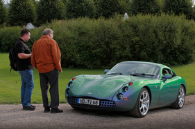 TVR Tuscan (2000) - die Farbe ändert sich je nach Lichteinfall - Classic-Gala Schwetzingen 2020 (2000)