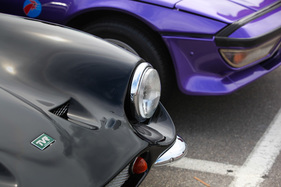 TVR Tuscan V6 (1972) - und ein Talbot-Matra Murena als Farbakzent - Fantastic Plastic 2019 (1972)