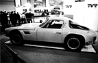 TVR Tuscan V8 (1971) - der Tuscan mit langem Radstand und breiterer Karosserie ( "LWB Wide Body") lag formal nahe am späteren 3000 M/2500 M, viele Details sind aber unterschiedlich