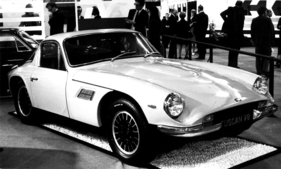 TVR Tuscan V8 (1971) - genannt "LWB Wide Body" - gezeigt an der New York Motorshow im Jahr 1971