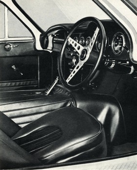 TVR Vixen 1600 (1968) - Interieur eines frühen Vixen (S1)