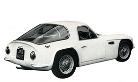 TVR Vixen 1600 (1968) - die ersten Modelle hatten noch die Cortina-Heckleuchten - Prospektillustration