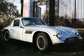 TVR Vixen 1600 S2 (1971) - ein typischer englischer Kleinseriensportwagen - Prospektillustration