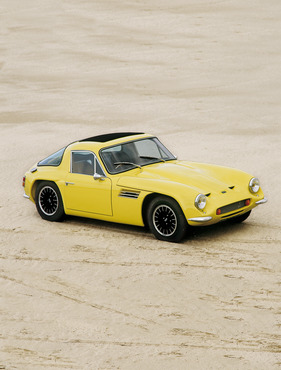 TVR Vixen (1968) - das Webasto-Schiebedach gab es als Zubehör