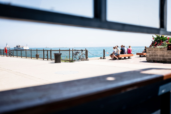 Tag 8 Chicago - Ausruhen bei 42 Grad am Navy Pier