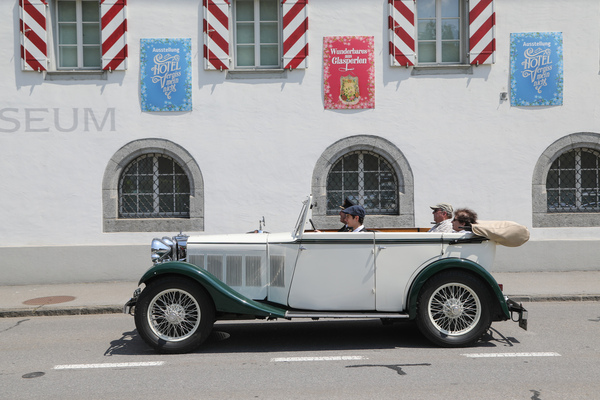 Bild: Talbot 14/65 (1933) - auf Publikums-Taxifahrt - Oldtimer in Obwalden (O-iO) 2023