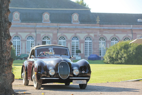 Bild Talbot-Lago 120 Graber (1956) - elegantes Cabriolet mit Schweizer Karosserie - Classic-Gala Schwetzingen 2021
