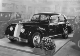 Talbot-Lago Baby (1950) - als Werkslimousine - Genfer Autosalon 1950